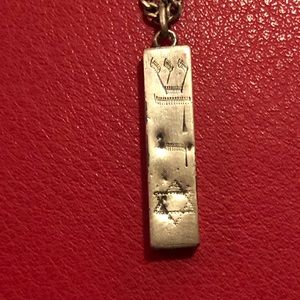 Vintage Hebrew Necklace
